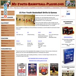 Fun Youth Basketball Drills