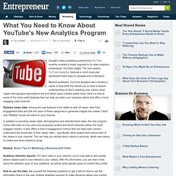 What You Need to Know About YouTube's New Analytics Program