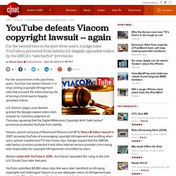 YouTube defeats Viacom copyright lawsuit