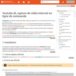 youtube-dl [Wiki ubuntu-fr]