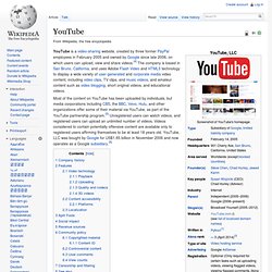 YouTube (Wikipedia)