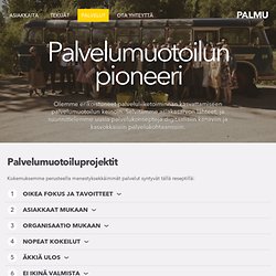 Palmu Inc. – Palvelumuotoilu