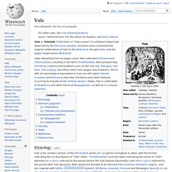 Yule - Wikipedia