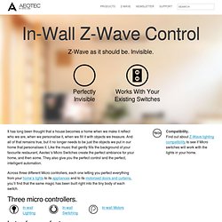 z-wave in wall controllers