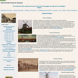 Zaanse Dorpen genealogie