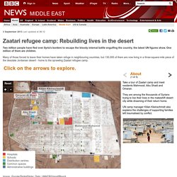 Zaatari refugee camp: Rebuilding lives in the desert