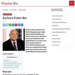 Zachary Fisher Net worth, Salary, Height, Age, Wiki - Zachary Fisher Bio