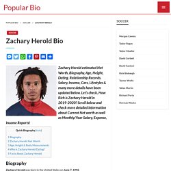 Zachary Herold Net worth, Salary, Height, Age, Wiki - Zachary Herold Bio