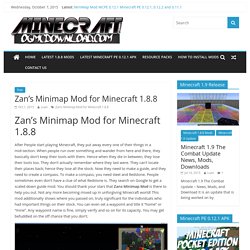 Zan’s Minimap Mod for Minecraft 1.8.8 - Minecraft 1.8.8, 1.9