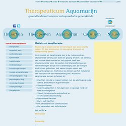 Therapeuticum Aquamarijn
