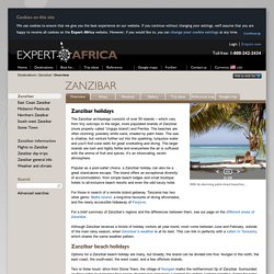 Zanzibar by Expert Africa