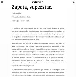 Zapata, superstar. - Revista Mundo Diners