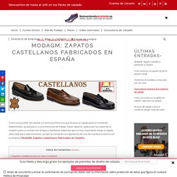 ModaGM: Zapatos castellanos fabricados en España .