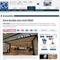 Zara double son rival H&M