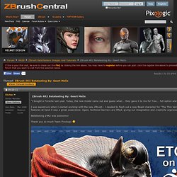 ZBrush 4R2 Betatesting By: Geert Melis
