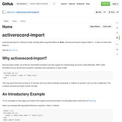 activerecord-import · zdennis/activerecord-import Wiki