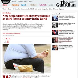 New Zealand battles obesity epidemic as third fattest country in the world