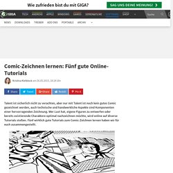 Comic-Zeichnen lernen: Fünf gute Online-Tutorials