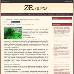 ZEjournal.mobi - La spiruline, l’aliment miracle pour tous les maux