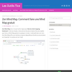 Zen Mind Map. Comment faire une Mind Map gratuit