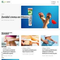 ¿Qué es la crema Zenidol? ¿Cómo funciona? Dónde comprar gel Zenidol en México?