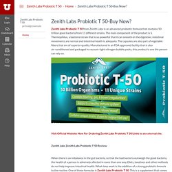 Zenith Labs Probiotic T 50-Buy Now?: Home: Zenith Labs Probiotic T 50