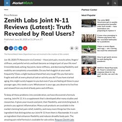 Zenith Labs Joint N-11 Reviews (Latest): Truth Revealed by Real Users?