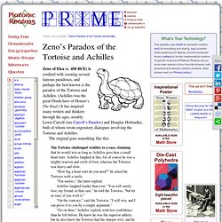 Zeno's Paradox of the Tortoise and Achilles (PRIME)