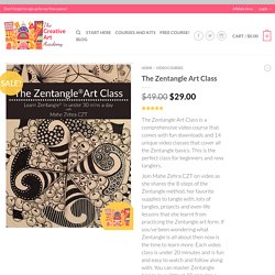 The Zentangle Art Class - The Creative Art Academy