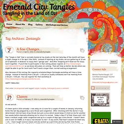 Zentangle « Emerald City Tangles