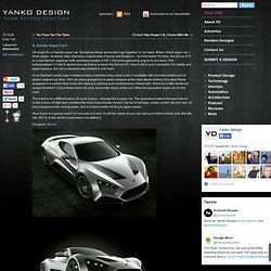 Zenvo ST1 & Yanko Design