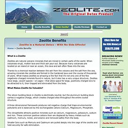 Benefits of Powdered Zeolite