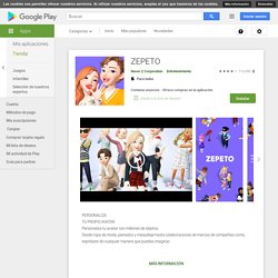 App ZEPETO - Aplicaciones en Google Play - Clon Virtual