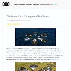 The Zero-carbon Underground Eco Home