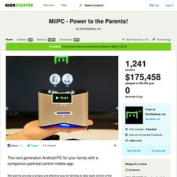 MiiPC - Power to the Parents! by ZeroDesktop, Inc