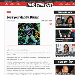 DC Comics reveals Wonder Woman’s father is Zeus