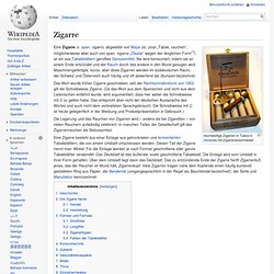 Zigarre