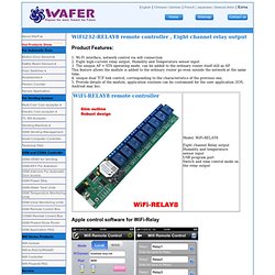 wifi and zigbee series products : wifi relay remote control board