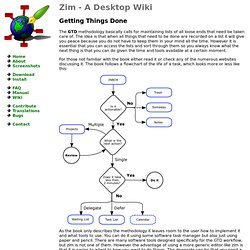 Zim - a desktop wiki