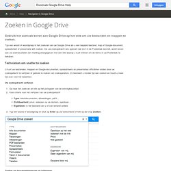 Zoeken in Google Drive - Google Drive Help
