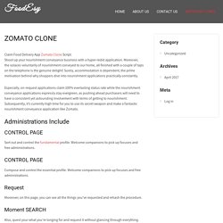 ZOMATO CLONE - FoodEsy