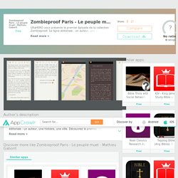 Zombieproof Paris - Le peuple muet - Mathieu Gaborit app for ios – Review & Download .IPA file