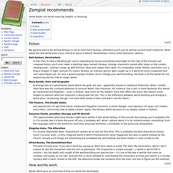 Zompist recommends - Almeopedia