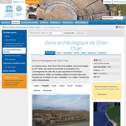 Zone archéologique de Chan Chan