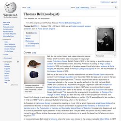 Thomas Bell (zoologist)