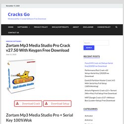 Zortam Mp3 Media Studio Pro Crack v26.50 With Keygen Free Download