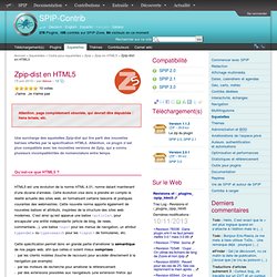 Zpip-dist en HTML5