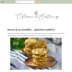 Morots & zucchinibiffar - glutenfria mjölkfria - Annika Malm