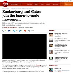 Zuckerberg and Gates join the learn-to-code movement