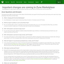 Download Zune software